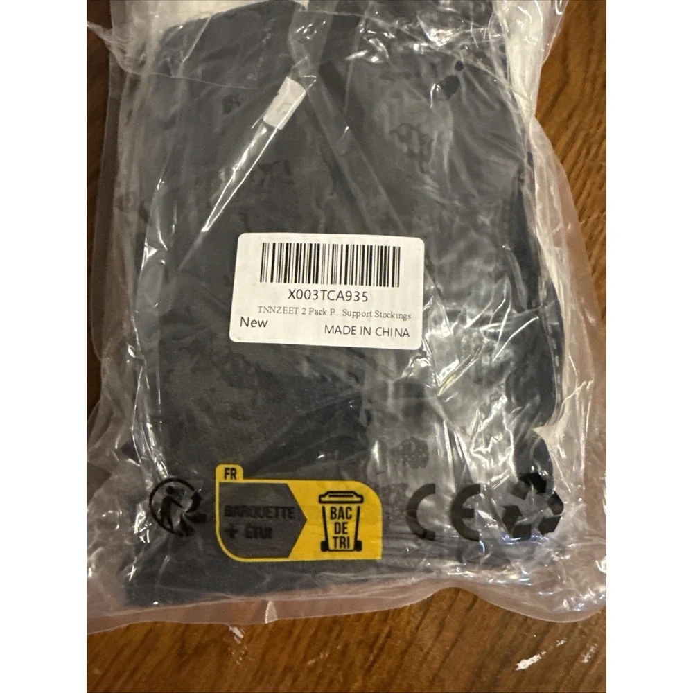 2 Pairs Compression Stockings Pressure Socks For Blood‎ Circulation Sports Socks
